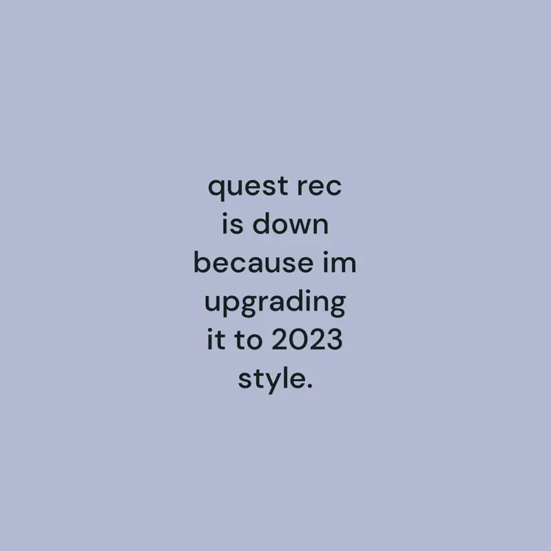 README BEFORE PLAYING QUEST REC by @LizzeerTheGuy