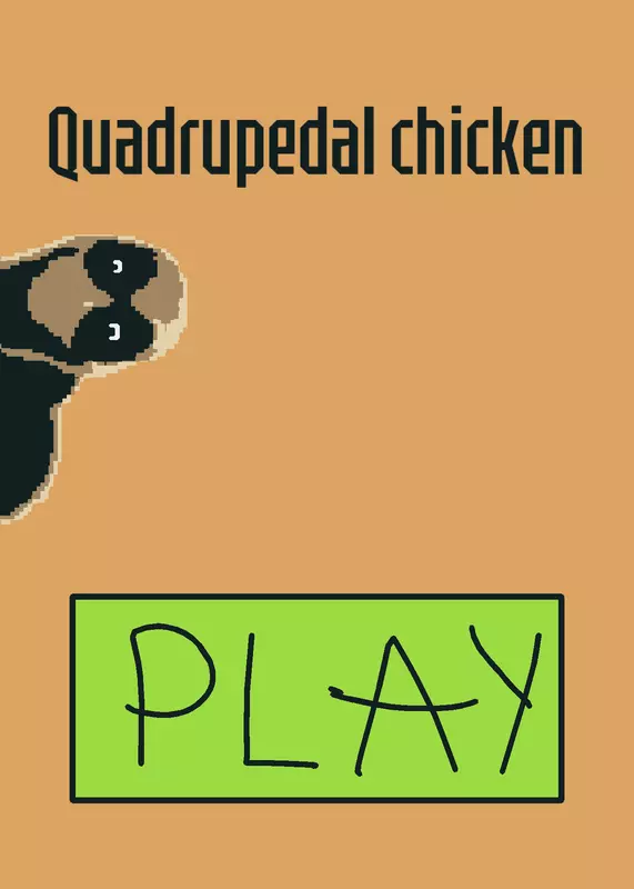 Chicken stalker ragdoll by @mequot_WAAAAAAAAH