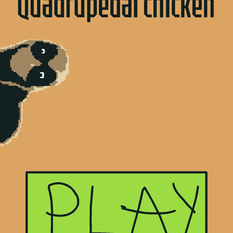 Chicken stalker ragdoll by @mequot_WAAAAAAAAH