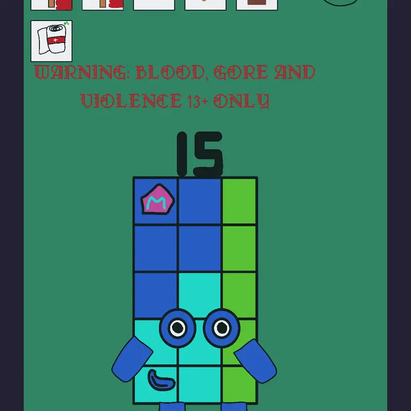 MEMJGAnimations Ragdoll #numberblocks by @FranciscoNovo