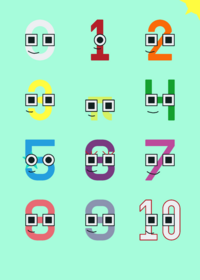 Number Band 0-10 (New - (π = 3.141592653…))
