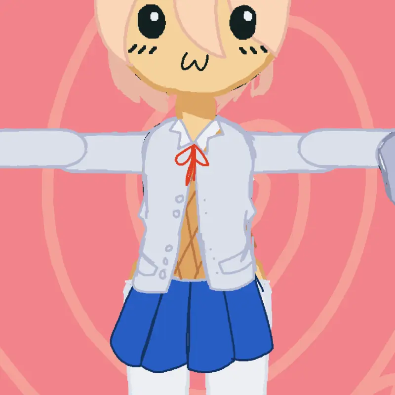 Sayori :333 by @ELWOODBUAN