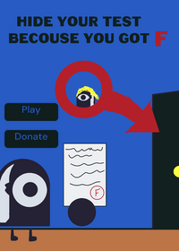 Hide your test becouse you got F