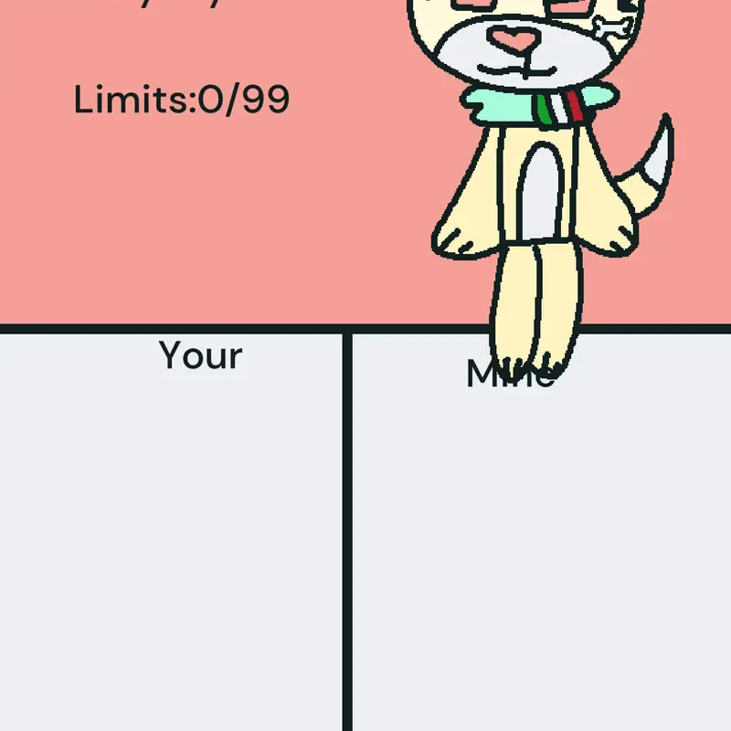 Drawing my stel! ;3 (fixed) by @cacuts_greeny