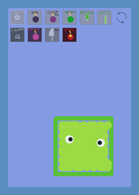 Destroy slimes!