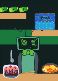 Dandysworld Mukbang game