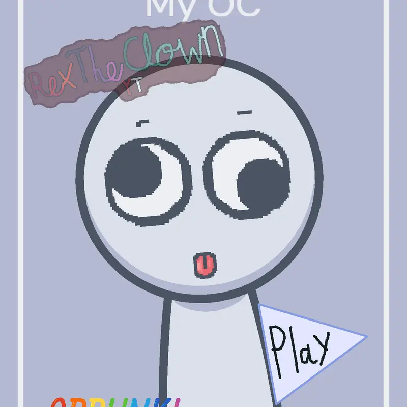My OC, Mochie The Axolotl. :3 by @RexTheClownYT