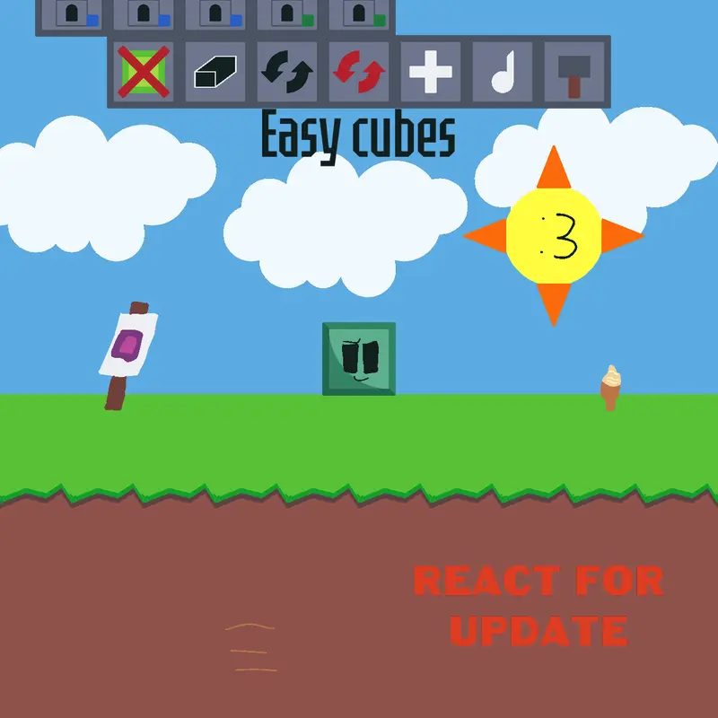 0vitor's cube merge game by @0vitor2_V_II