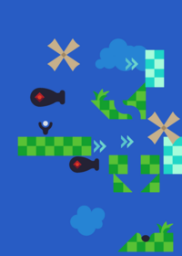 Impossible golf