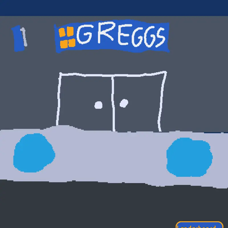 Greggs game by @bobzshredzbeanz