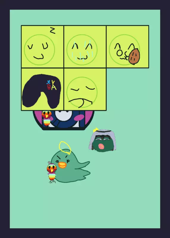 Game by @lauratheextinctcuckoo