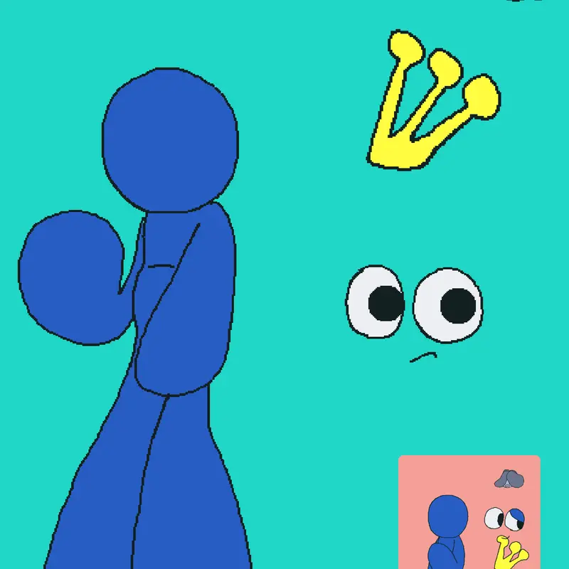 Blue & friends puzzle! by @blueandfriendsoffical