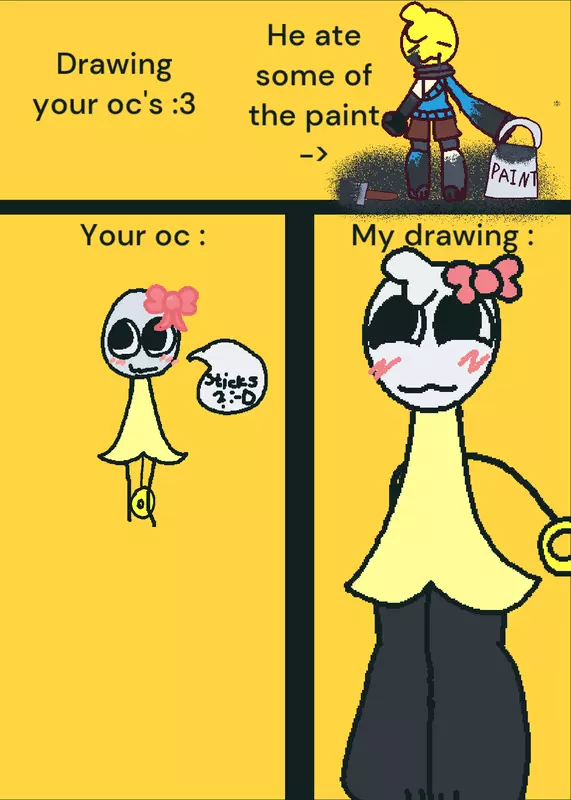Drawing your oc's by @you_will_burn