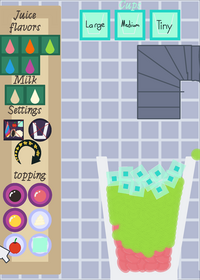 Make drinks simulator!