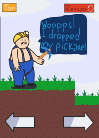 Pickaxe dropped - Deluxe Version