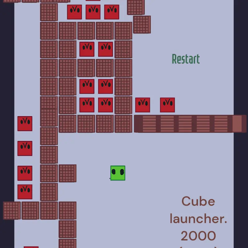 Like angry birds but..its maden by cubes by @amongbroski