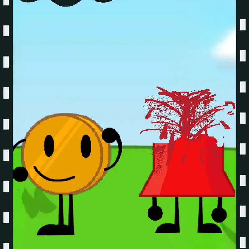 BFDI Splatter Tape#1 by @GreenJay