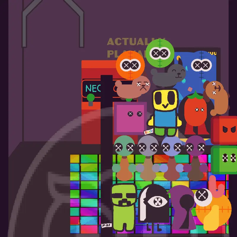 Arcade claw machine by @DuckBreadProductions