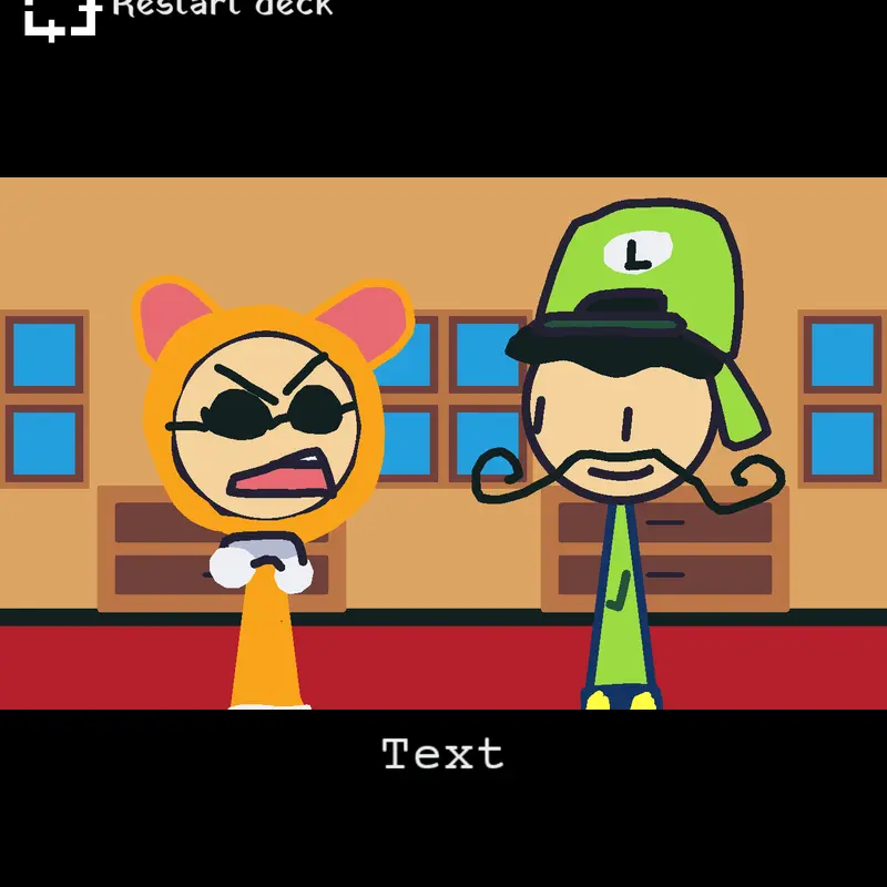 blaza rage at super Mario with Luigi by @Luigishy
