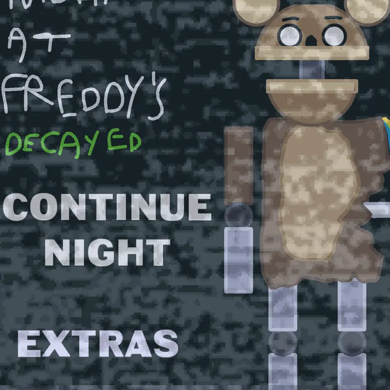 One night at Freddy's decayed by @milado23