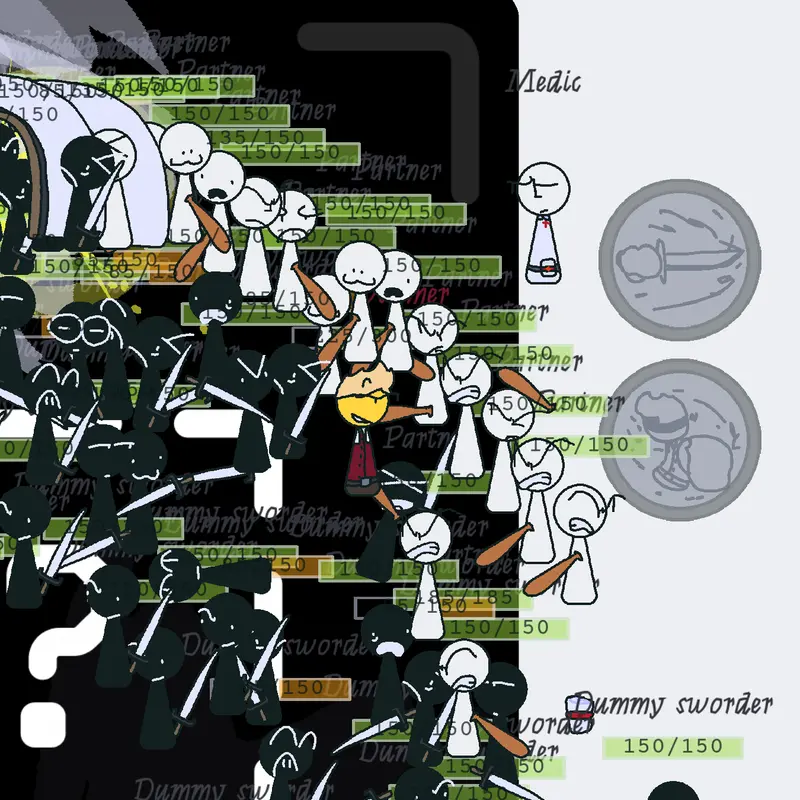 The battle is great fighting game by @jamestoneguy