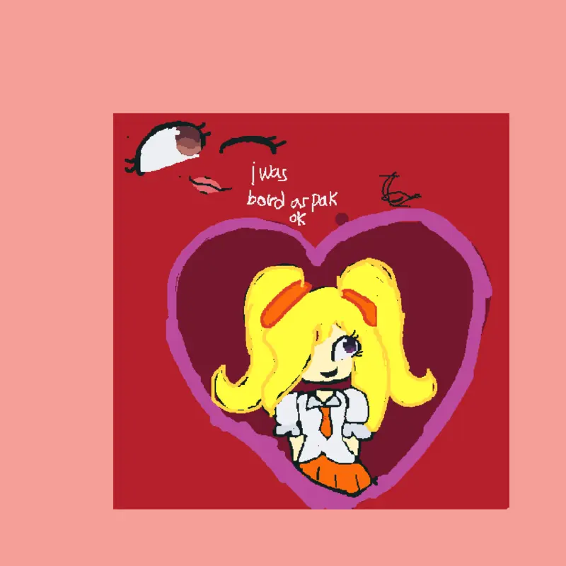 its not done yet just  random drawing by @theia12346