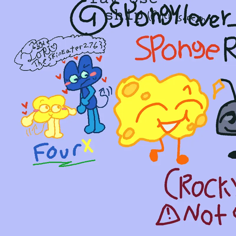 Collab :) by @spongylover_bfdi