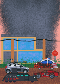 Tornado vs storm chaser