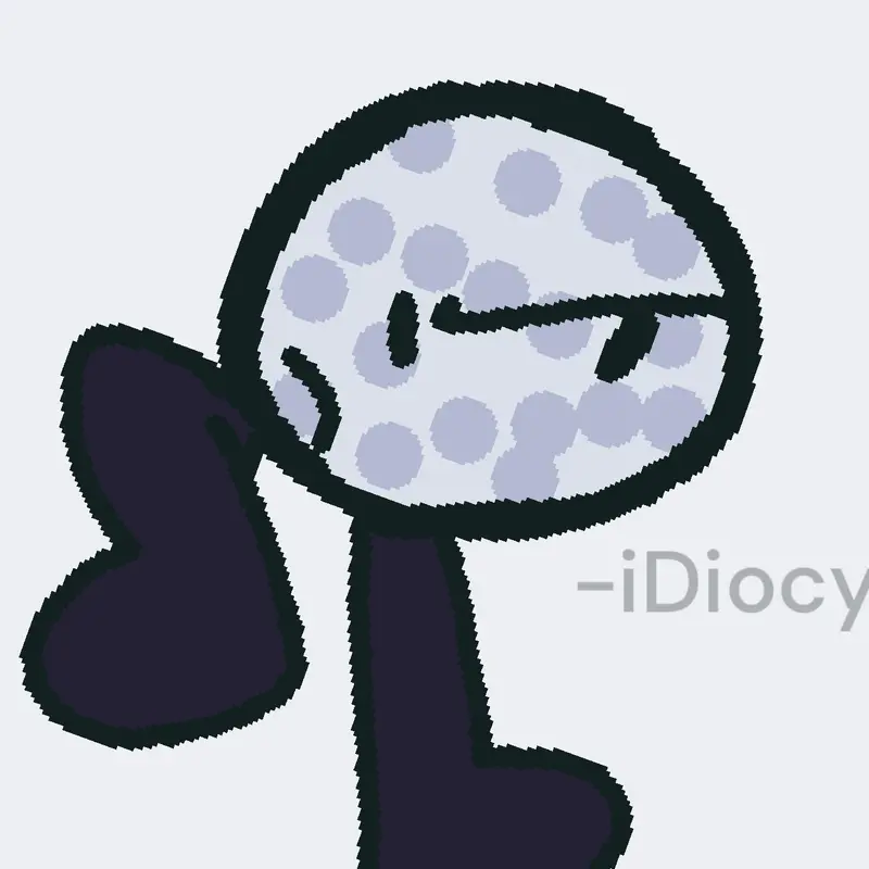 Golf ball bfdi by @-iDiocy-