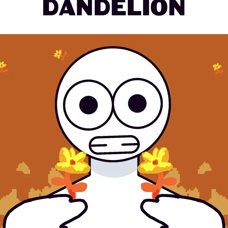 THE GOLDEN DANDELION by @KapsKat