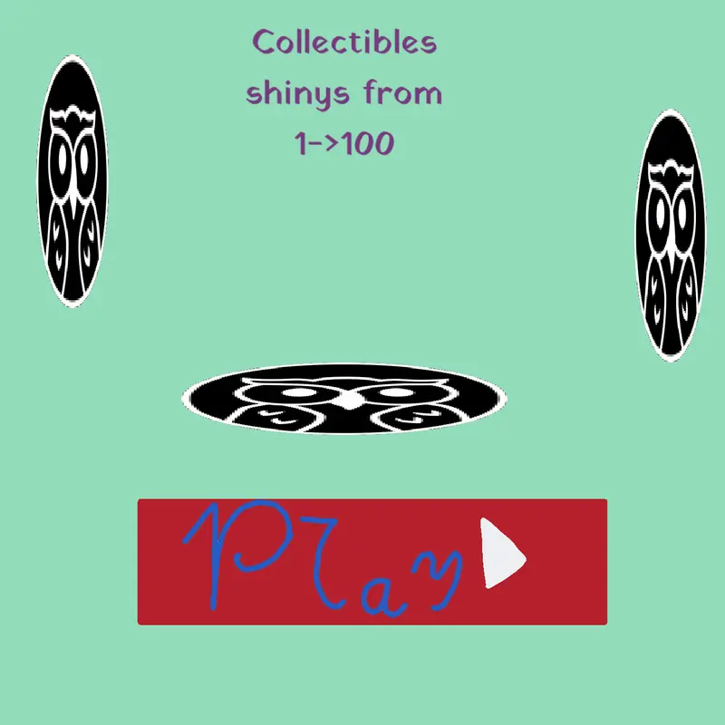Collectibles shinys from 1->100 unfinish by @neptune_productions