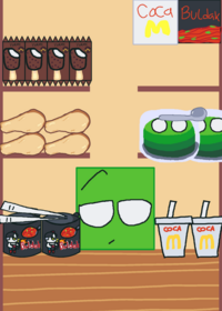 Mukbang with Green-cube!!