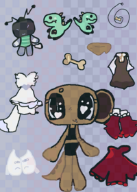 Shelly dress up!