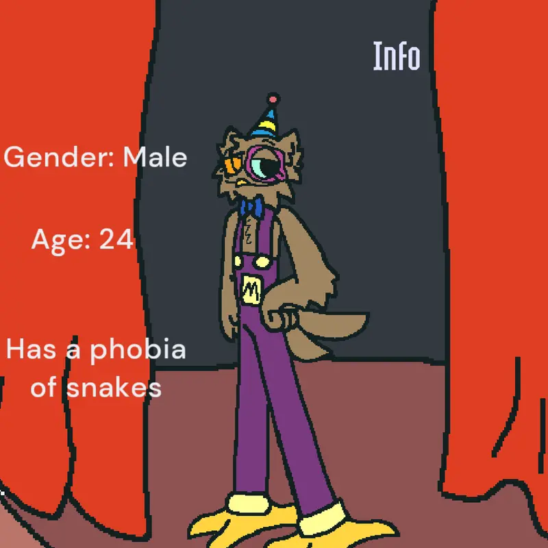 Tadc oc by @DRAGON_WOLFISBACK
