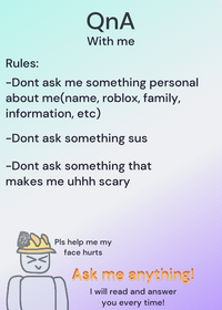 QnA with me!