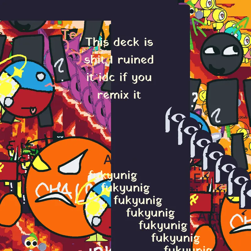 Emojicat vs anti-emojicat I guess by @pixelpallu