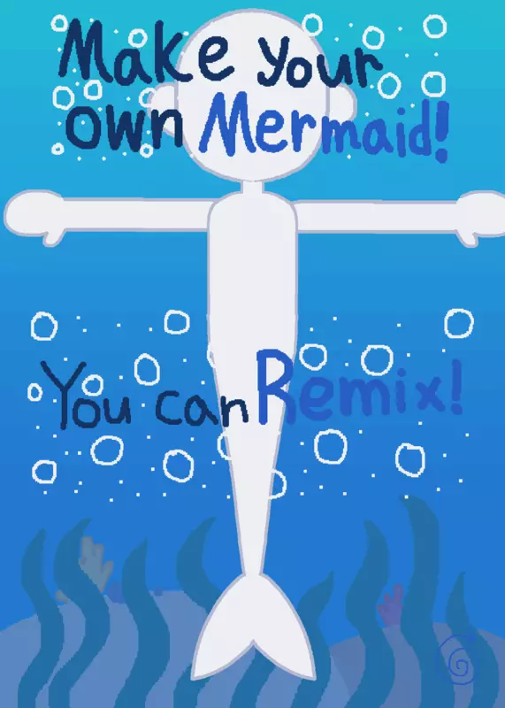 Mermaid ragdoll(you can remix!) by @Cocoa_1234