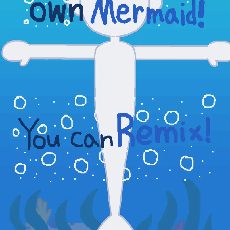 Mermaid ragdoll(you can remix!) by @Cocoa_1234
