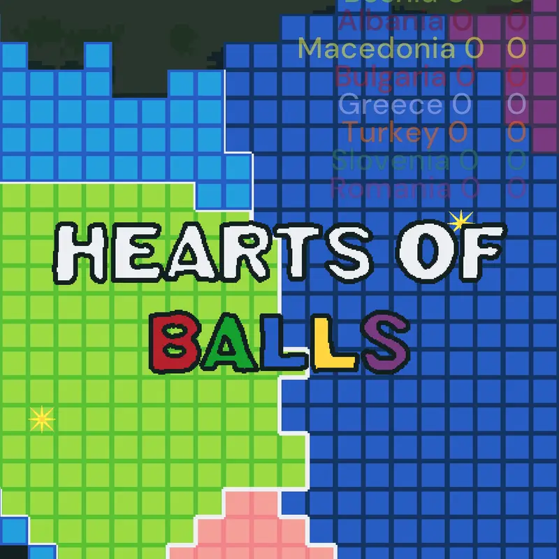 Hearts of balls: Balkans V2 by @Mangog