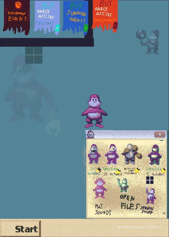 Bonzi buddy by @Nikobiuk7