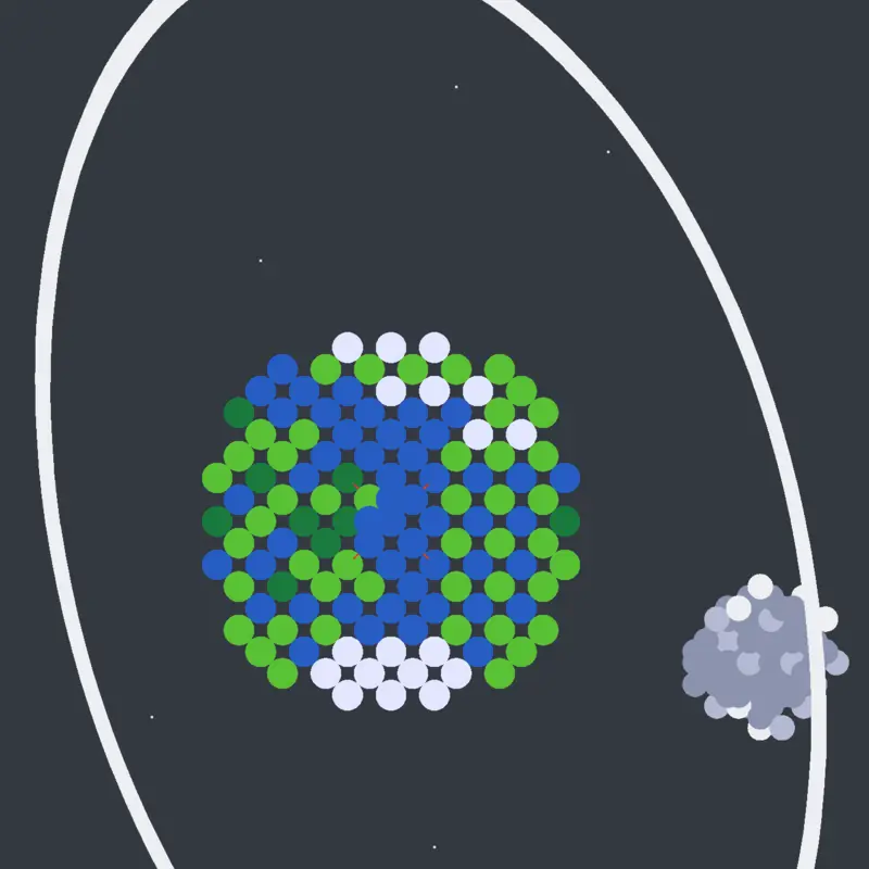old earth and theia by @wordhippo