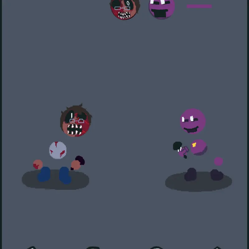 FNF Battle (Afton VS Léon) by @Afton1983