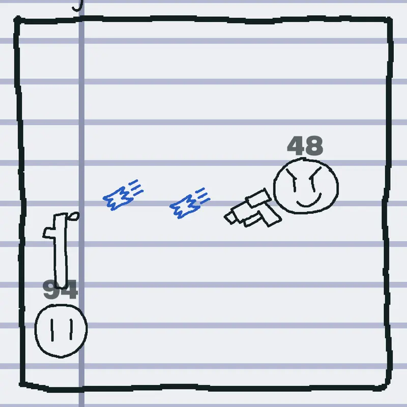 Doodle Battle by @tan_qi_xian