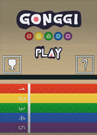 I made gonggi from Squid Game...