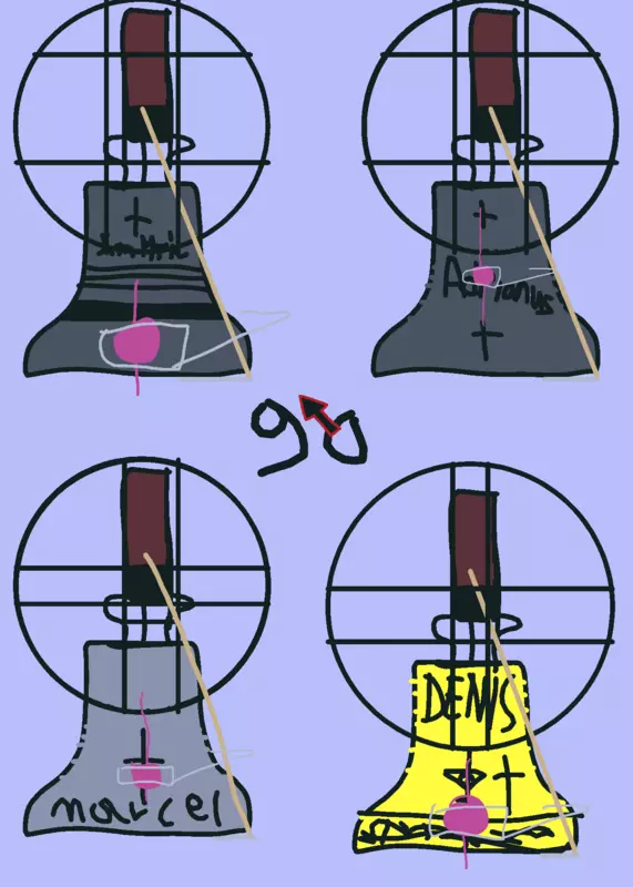 The bells from Spain and Turkmenistan by @-1L0VES1M0NXCALYP20-