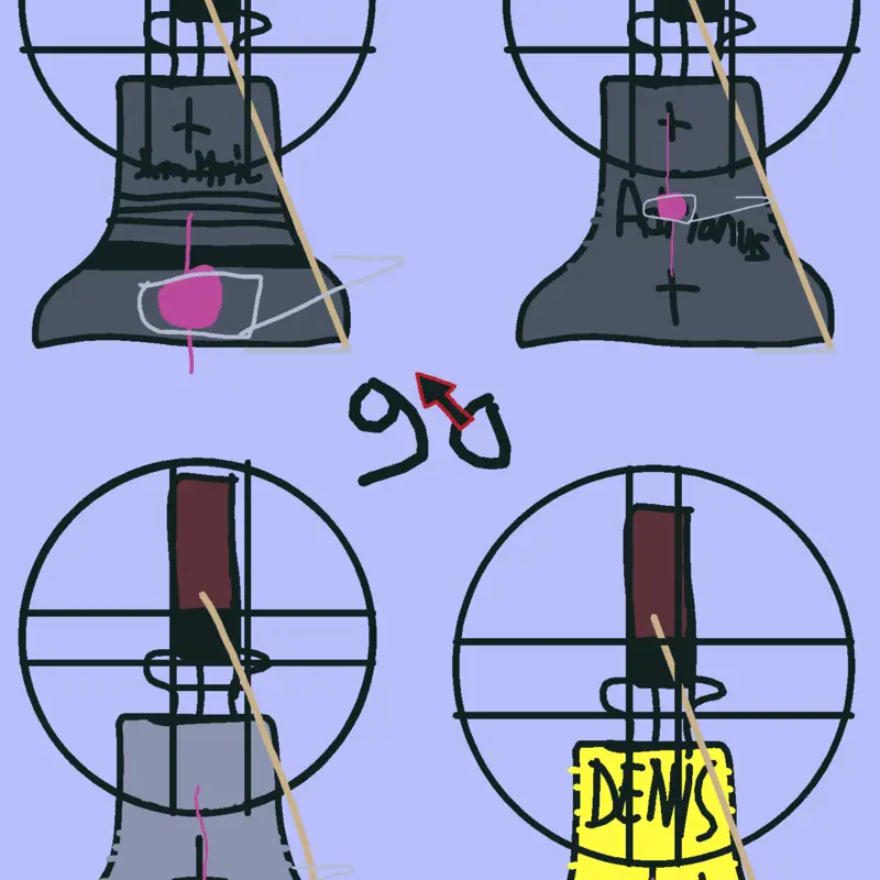 The bells from Spain and Turkmenistan by @-1L0VES1M0NXCALYP20-