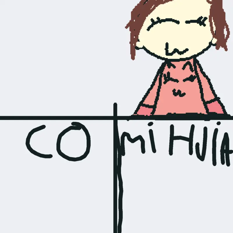 Mi hija la Dibuja tu personaje by @MarielaBarcelo