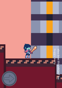 Deltarune Platformer mode remake (unfinished)