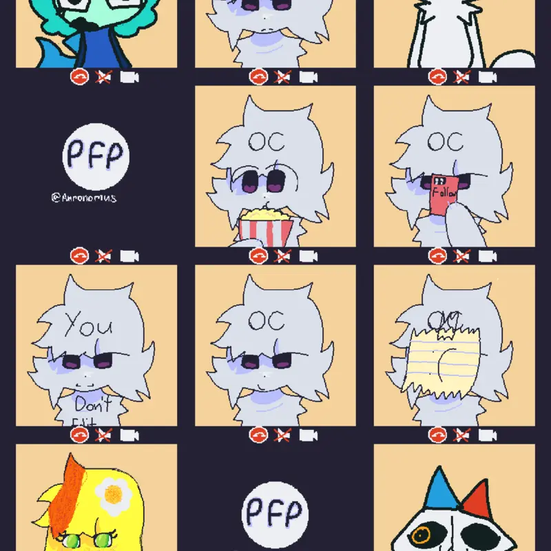 Remix but dont draw on top of oc’s <3 by @G10C4M1