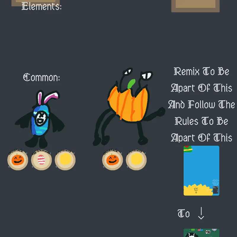 Core Season Ocean Create Monster by @Syedaqil